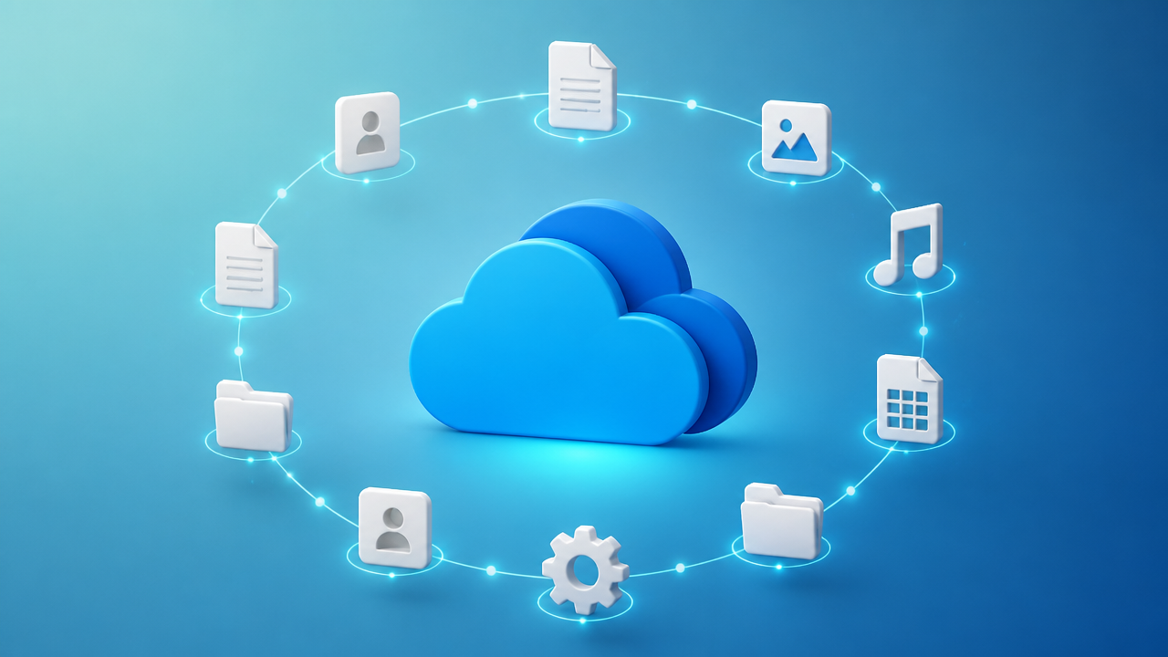 Managing Your Files with OneDrive course illustration